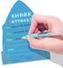 Yangmics Direct 25 Pack Shark Birthday Party Invitations with Envelopes-Double Sided -Shaped Fill-In Invitations-Shark party supplies...