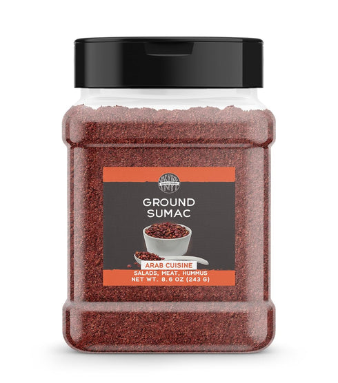 Birch & Meadow Ground Sumac, 8.6 oz, Tangy Flavor, Middle Eastern & Arabian Cuisine...