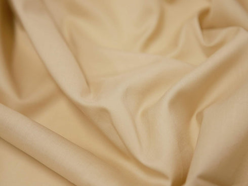 COTTONVILL 100COUNT Cotton Solid RevLawn Fabric (2yard, 17-Beige)...