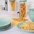 Microwave Pasta Cooker with Strainer, Pasta Cooker with Lid, Noodle, Microwave, Yellow...