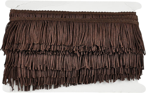 Belagio Enterprises 2-inch Chainette Fringe (10 Yard Roll) | P-7043-06 Brown...