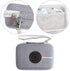 khanka Hard Travel Case Replacement for Kodak Step Touch & Polaroid Snap Touch Instant Print Digital Camera (white zipper)...