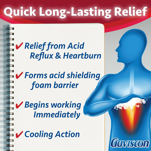 Gaviscon Extra Strength Peppermint 60 Tablets...