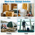 8 Jumbo Space Saver Bags, Vacuum Storage Bags for Clothes, Clothing, Comforter and Blanket Hand-Pump (8-Jumbo)...