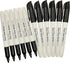(12-Black/Pack) Marker Pens for Low Vision, Bold Writing Water Ink Marker Pens for Visual Impairment, Best Pens for Seniors & Elderly People...