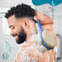 2in1 Shower Brush with Loofah - Long Handle Back Scrubber Brush Exfoliating Skin Bath Mesh Sponge Back, Body, and Feet, Soft Massage Bristles for ...