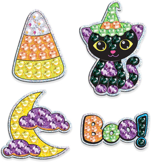 Creativity for Kids Big Gem Diamond Painting Kit - Halloween Stickers and Suncatchers - Halloween DIY Crafts for Kids, Halloween Activities and Gi...