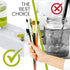 Brush Rinser Paint Brush Cleaner – Paint Brush Rinse Machine Fresh Water Cycle Rinser Tool for Painting Brush Watercolor Paints Cleaning Tool Art ...