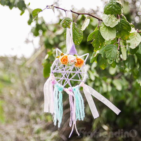 Framendino, 40 Pack Plastic Dreamcatcher Rings Hoops Macrame Rings for DIY Craft 2.87"...
