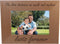 The Love Between an Uncle and Nephew Lasts Forever - 4x6 Inch Wood Picture Frame - Great Gift for Birthday for Brother, Brothers, Uncles...