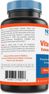 Nova Nutritions Vitamin C 1000 mg 240 Tablets (Extended Release) Made with Rose HIPS, Rutin, Acerola Powder, Bioflavonoids...