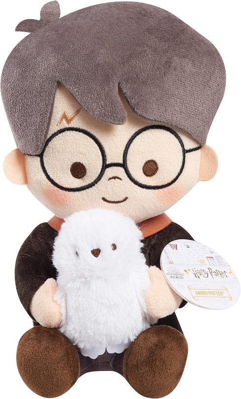 Harry Potter Wizarding Friends and Pals Harry Potter with Hedwig 11-inch Soft and Cuddly Plush Stuffed Animal...