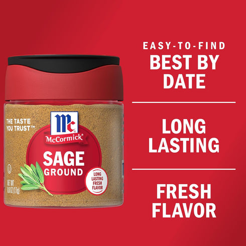 McCormick Ground Sage, 0.6 Oz...