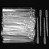 ESHATO 100 PCS Sterile Transfer Pipettes, 3ML Disposable Plastic Transfer Pipettes, Essential Oils Pipettes, Calibrated Dropper Suitable for Scien...