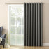 Sun Zero Barrow Energy Efficient Grommet Sliding Patio Door Curtain Panel, 100" x 84", Steel...