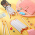 Tinlade 50 Pcs Triangular Grip Pencils Wedding Pencils HB Graphite Pencil Pack Wood Pencils with Eraser for School Drawing Sketching Bridal Baby S...