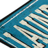 KLL Laundry Room Blue Background Kitchen Floor Mats Non-Slip Modern Polyester Indoor Outdoor Aqua Area Rugs Living Room Bath Doormat Home Decor Ru...