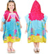 Catalonia Mermaid Hooded Bath Towel for Girl 2-6 Years Old,100% Cotton Swim Poncho Towel, Sand Proof Beach Pool Towel for Child Kids Toddler...