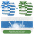 2 Pieces Stripe Dog Shirts Breathable Polo T-Shirts for Small Dogs Cats Girl Boy Puppy Sweatshirt for Chiuahaha Poodle Teacup Shihtzu Yorkie Small...