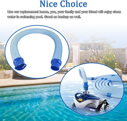 Swimming Pool Vacuum Hose for Zodiac Pool Cleaner Machine MX8 MX6 R0527700 Length 3ft (Zodiac Twist Lock)...