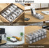 Cable Storage Boxes Organizers 2 Pack,Cord Charger Storage Organizer Box Case with 20pcs Cable Ties,Stackable,Clear...