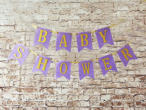 Purple Gold Baby Shower Decorations Qian's Party Purple and Gold Princess Birthday Party Decorations Purple Princess Baby Shower Confetti Purple &...
