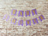 Purple Gold Baby Shower Decorations Qian's Party Purple and Gold Princess Birthday Party Decorations Purple Princess Baby Shower Confetti Purple &...