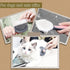 Pet Deshedding Brush Set, Undercoat Rake for Dogs & Cats - Double Sided Brush for Shedding and Dematting Comb Grooming Tool kit - Nail Clippers & ...
