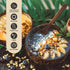Coconut Bowls and Wooden Spoons Set of 2 – Natural, Hand-Crafted, Vegan-Friendly, Salad, Smoothie or Buddha Bowl and Kitchen Utensils (2 Natural B...