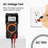 KAIWEETS Digital Multimeter with Case, DC AC Voltmeter, Ohm Volt Amp Test Meter and Continuity Test Diode Voltage Tester for Household Outlet, Aut...