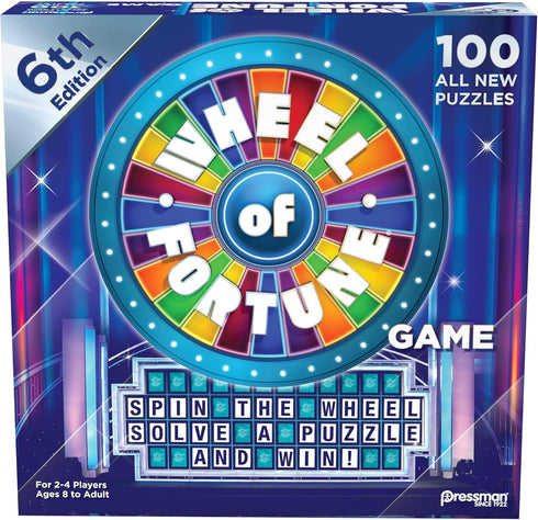 Wheel of Fortune Game: 6th Edition - Spin The Wheel, Solve A Puzzle, And Win by Pressman...