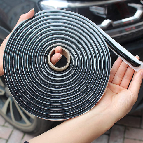 Butyl Sealant Tape 4M/13Ft Waterproof Butyl Rubber Sealant for Car Headlamps Window Door Windshield Butyl Tape Black...