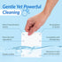 Plastic-Free Laundry Detergent Sheets, 60 Count, Fresh Linen Scent, Plant-Based, Non-Toxic, Easy to Use, Gentle on Skin, Compact and Lightweight...