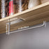 SUNTECH Paper Towel Holder Under Cabinet - Self Adhesive Towel Paper Holder Stick on Wall for Kitchen, Bathroom Paper Towel Holder Organizer&Stora...