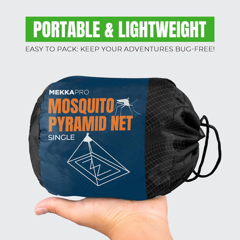 MEKKAPRO Mosquito Netting for Camping with Carry Bag, Mosquito Net Tent, Compact and Lightweight Bug Net for Camping, Mosquito Netting for Bed, Fi...