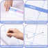 BooQool Large Dry Erase Calendar for Wall - Undated 3 Month Calendar, 27.7'' x 40'', Erasable & Reusable Laminated White Board with 8 Round Sticke...