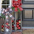 Christmas Ribbon Wired 2.5 Inch,6 Roll 30Yards Christmas Wired Ribbon,Incl. Santa/Snowman/Snowflake/Christmas Buffalo Plaid Ribbon for Wreaths Bow...
