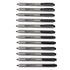 Amazon Basics Retractable Permanent Markers - Black, 12 Count...