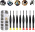 Eyeglass Repair Kit with Glasses Screws - Contains Precision Screwdriver kit and Nose Pads, Cleaning Cloth, Tweezers, Complete Glasses Repair Kit...