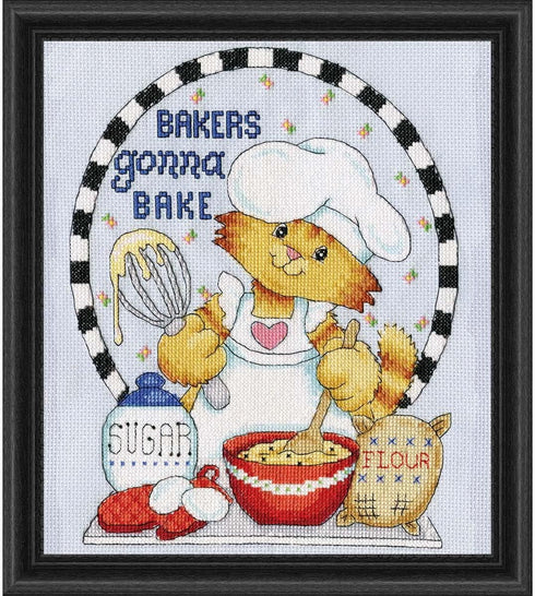Design Works Crafts Inc. Bakers Gonna Bake Counted Cross Stitch Kit, Multi...