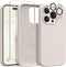 GONEZ for iPhone 15 Pro Max Case Silicone, Compatible with Magsafe, 2X Camera Protector + 2X Screen Protector, Soft Anti-Scratch Microfiber Lining...