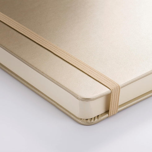 Tarrence Art Creation Sketchbook, Drawing Notebook, 4.7 x 4.7 inches (12 x 12 cm), White Gold, Thickness 4.9 oz/yd², Fine, Acid-Free Paper, 80-She...