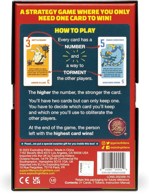 Power Hungry Pets: Strategic Card Game by Exploding Kittens - Fun Family Board Game Night Adventure | Ages 7+ | 2-6 Players...