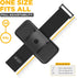 ENCASED Workout Armband for Otterbox Defender Case - Apple iPhone X/iPhone Xs Adjustable Sports Band (Fits arm Sizes XS-XXL) (case not Included)...