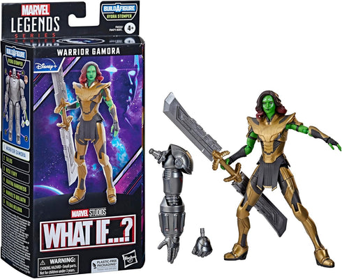 Marvel Legends Series Warrior Gamora, What If...? Collectible 6-Inch Action Figures, Ages 4 and Up...