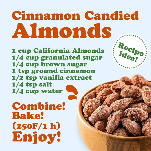 Food to Live California Almonds, 8 Ounces Supreme, Whole, Raw, Unsalted, Unroasted Nuts, Natural. Kosher, Vegan. Keto, Paleo, Low Sodium, Bulk. Gr...