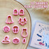 KEOKER Halloween Clay Cutters, Clay cutters for Halloween Earrings Making, 10 Shapes Halloween Clay Earrings Cutters, Halloween Polymer Clay Cutte...