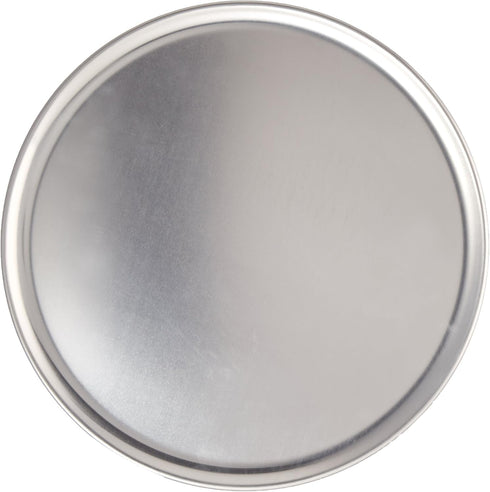 New Star Foodservice 50813 Restaurant-Grade Aluminum Pizza Pan, Baking Tray, Coupe Style, 12-Inch...