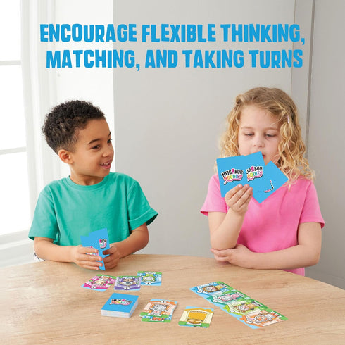 NeighborHoodies Kids Card Game - Easy and Fun Preschool Play Activity Critical Thinking and Counting Learning Game with Cute Animals for Kids Ages...