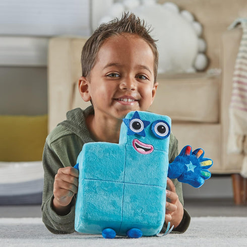 hand2mind Sing-Along Numberblock Five, Music Toys, Light Up Plush Toy, Plush Figure Toys, Cute Plushies, Stuffed Toys, Musical Toy, Preschool Numb...